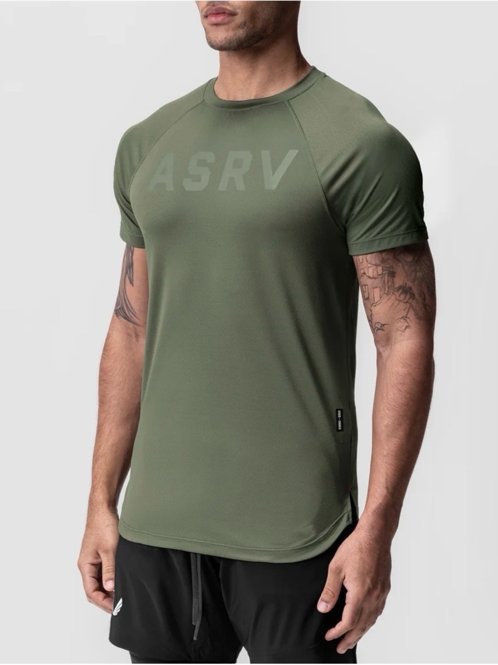 ASRV AEROSILVER ESTABLISHED TEE DSG 0660